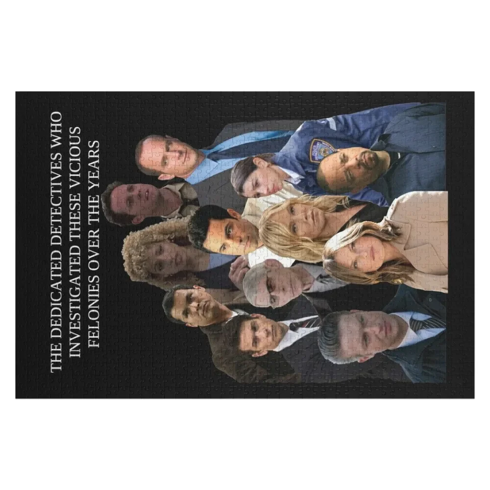 SVU Dedicated Detectives Jigsaw Puzzle для детей индивидуальные изображения новые игрушки