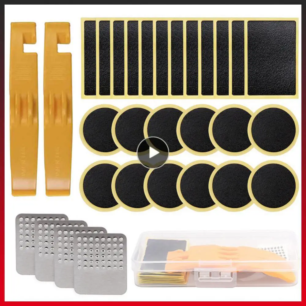 

1 комплект, пластырь для шин велосипеда, без клея