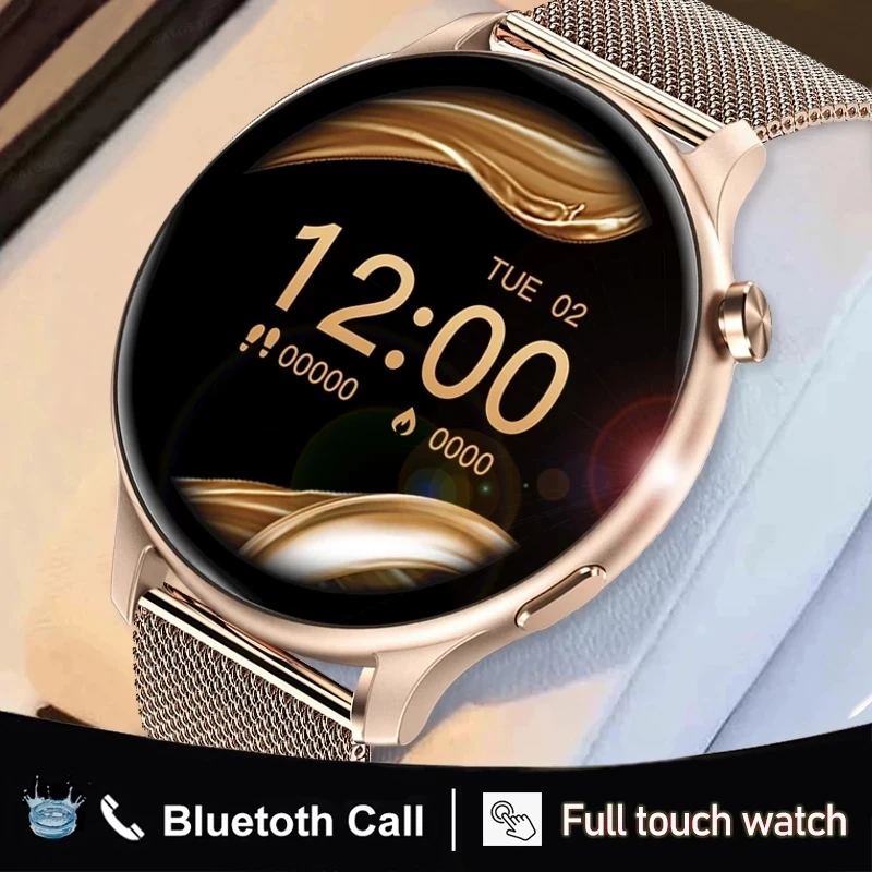 

2022 New Ladies Smart Watch Women Waterproof Fitness Tracker For Xiaomi Huawei Phone Health Music Heart rate smartwatch Woman