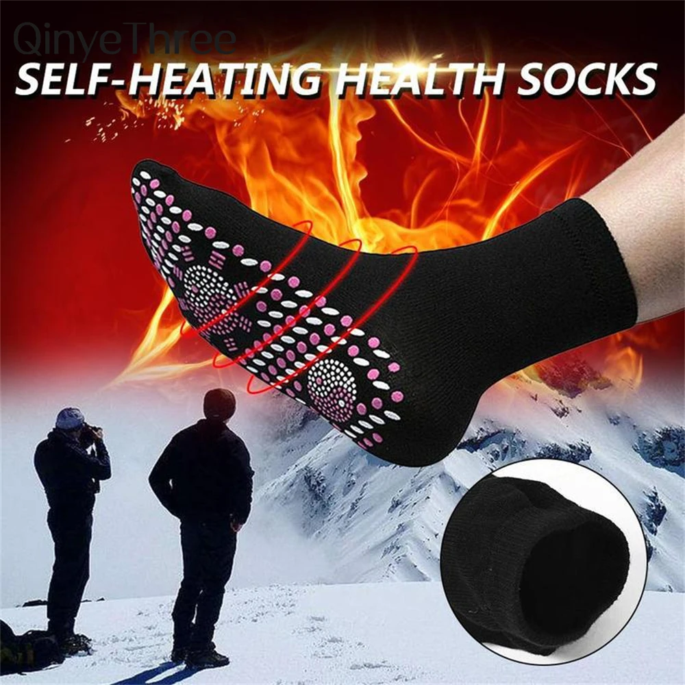 

Self-Heating Magnetic Socks Women Men Self Heated Tour Therapy Comfortable Winter Warm Massage Sokken Pression Xmas Dropship