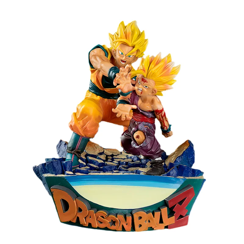 Dragon ball anime figura son goku filho gohan anime modelo