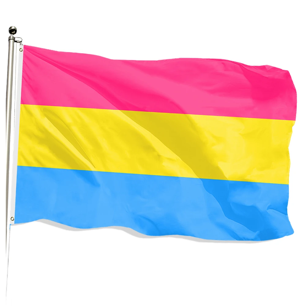 

The Rainbow Flags Customizable 90* 150 CM Indoor Outdoor Hanging Without FlagPole Banner Display Decoration for Peace Pride