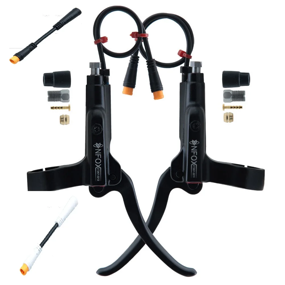 

Electric Bike Brake Handle 3 Pin For E-Bike Bafang Hall Motor Hydraulic Brake GT267 Aluminum Alloy Bicycle Accessories