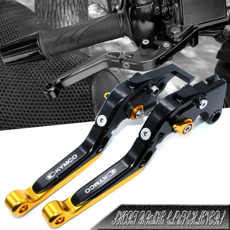 

Motorcycles Folding Extendable Brake Clutch Levers Aluminum For KYMCO XCITING 250 300 500 400 DOWNTOWN 125/200/300/350