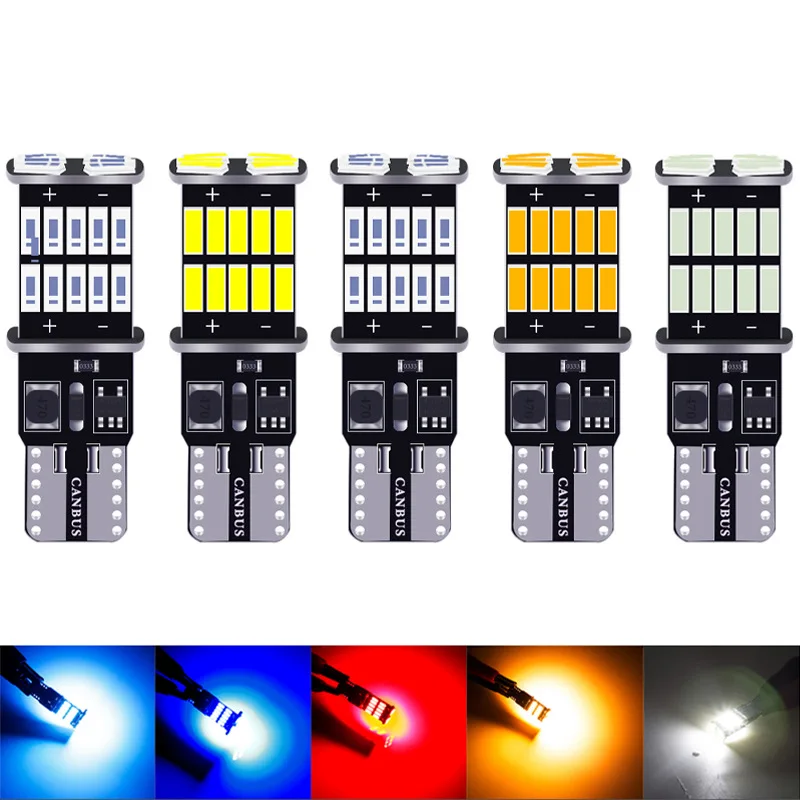 

2x T10 W5W Canbus Car LED Bulb for BMW Mini Cooper R56 R53 E90 E46 F20 F10 E39 Z4 Interior Dome Light Trunk Lamp Parking Lights
