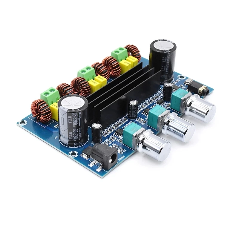 

TPA3116x2 Class D Bluetooth 5.0 100W+2*50W 2.1 Channel High Power Amplifier