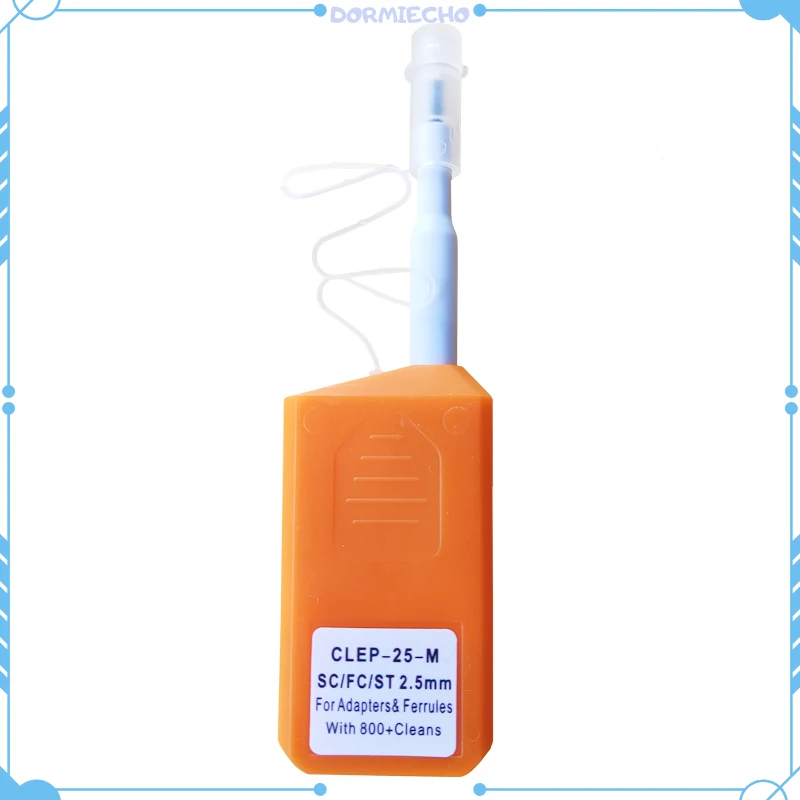 

2pcs/lot Mini One-Click For 2.5mm SC ST And FC Connectors Fiber Optic Tools Fiber Optic Cleaner Pen New Model