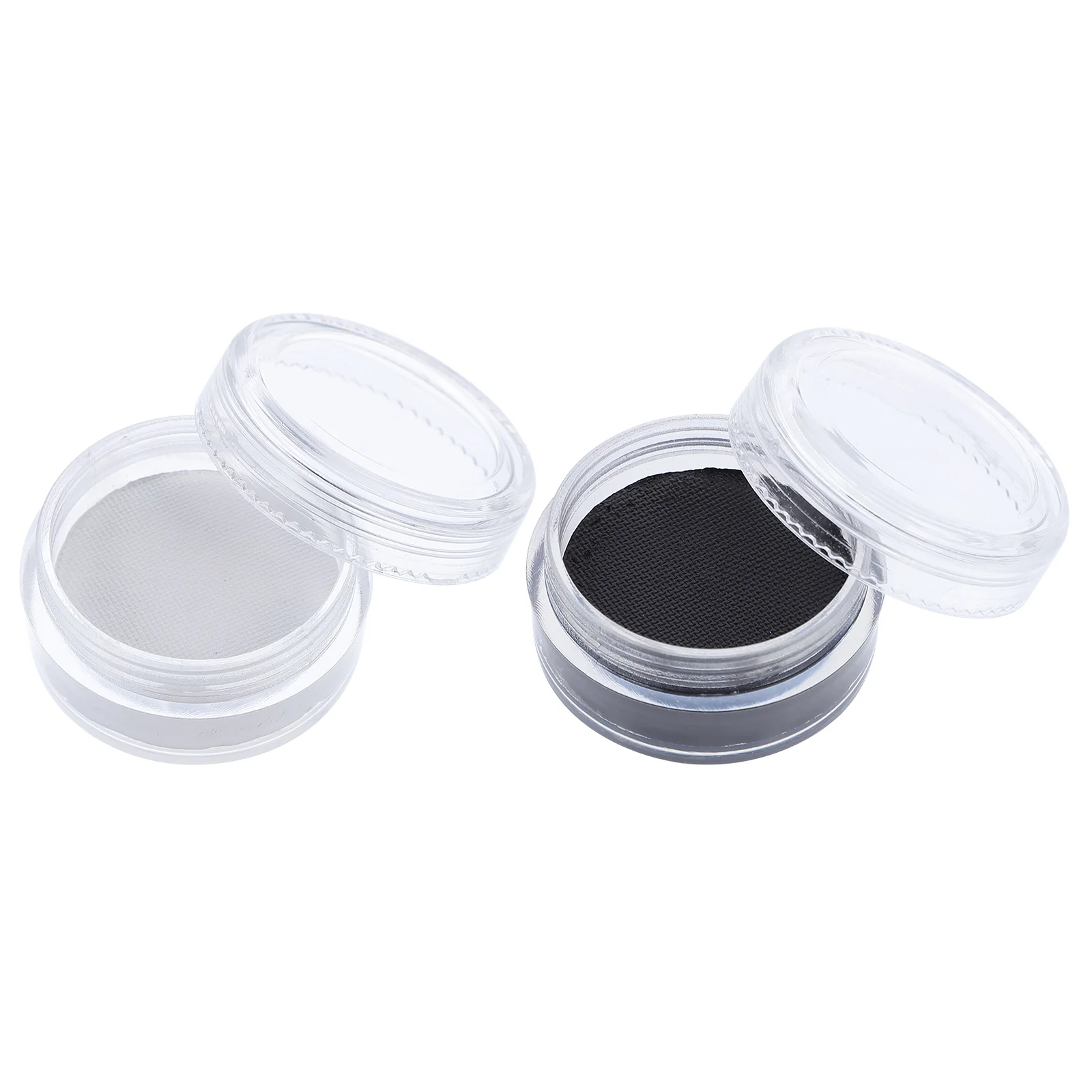 

2pcs Cosplay Makeup Black White Body Paint Dress Face Painting Kits