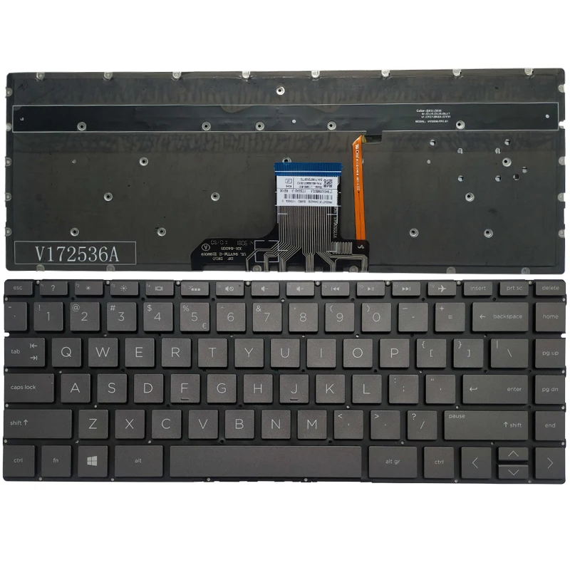НОВАЯ клавиатура для ноутбука HP Spectre x360 13-AD TPN-W133 13-AE 13-AP 13-AN 13-AQ TPN-W144 13-AG 13-AH 13-BF с