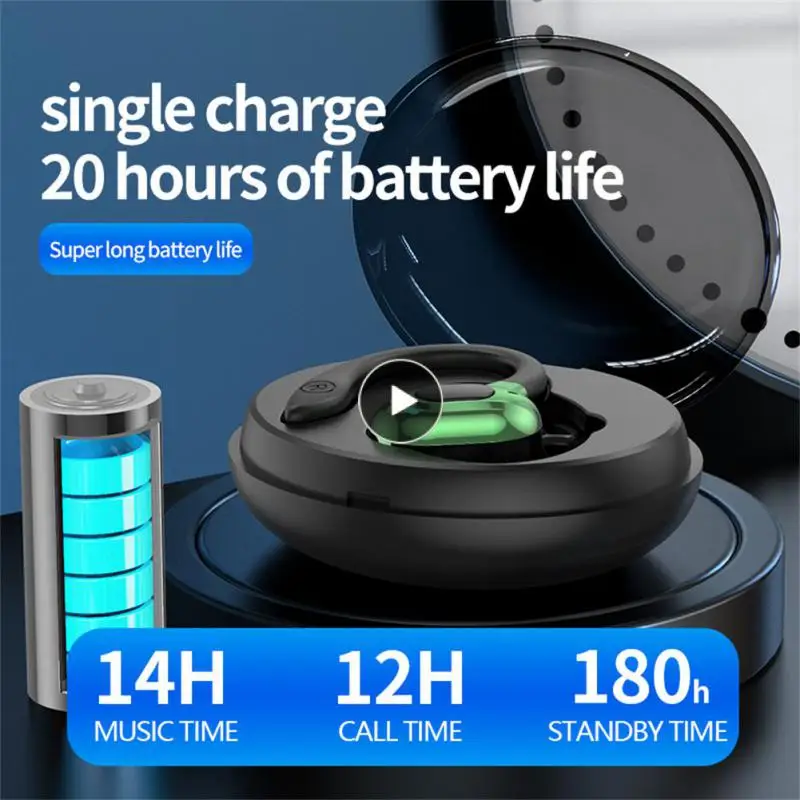 

Low Latency Stereo Wireless Earphone Long Standby Ear Hanging Headset Waterproof Noise Reduction Sports Headphones
