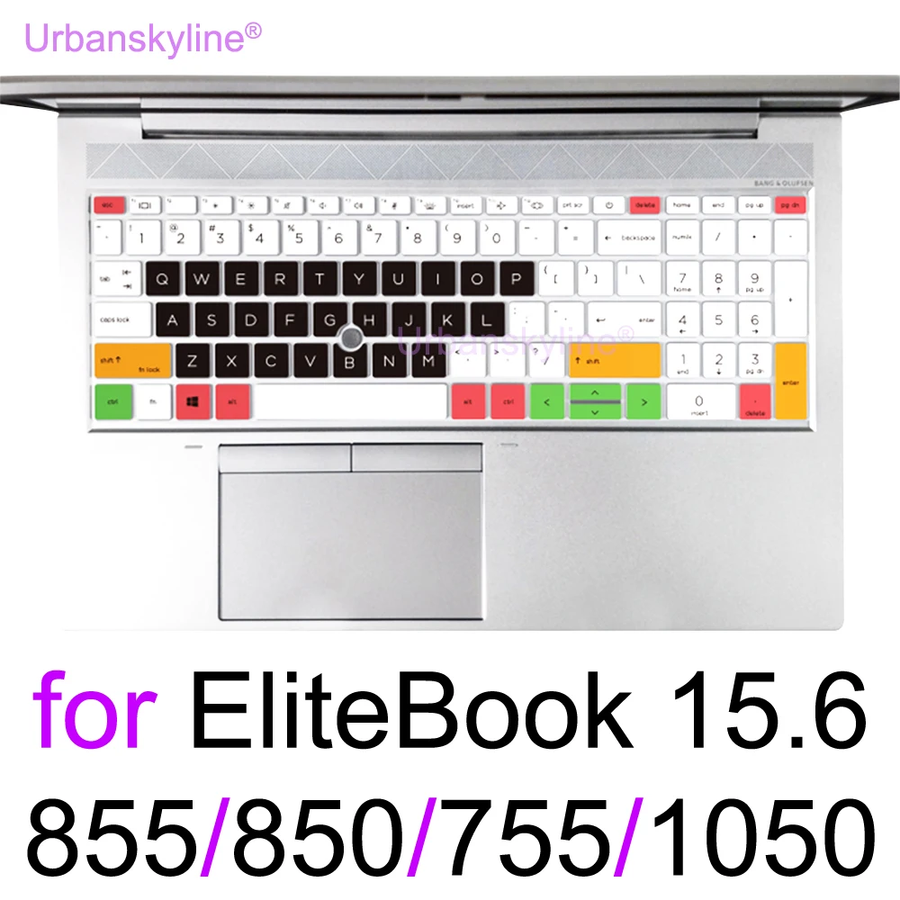 

Keyboard Cover for HP EliteBook 850 G5 G6 G7 G8 855 G7 G8 1050 G1 Zhan X Notebook PC 15 15.6 Silicone Protector Skin Case Film