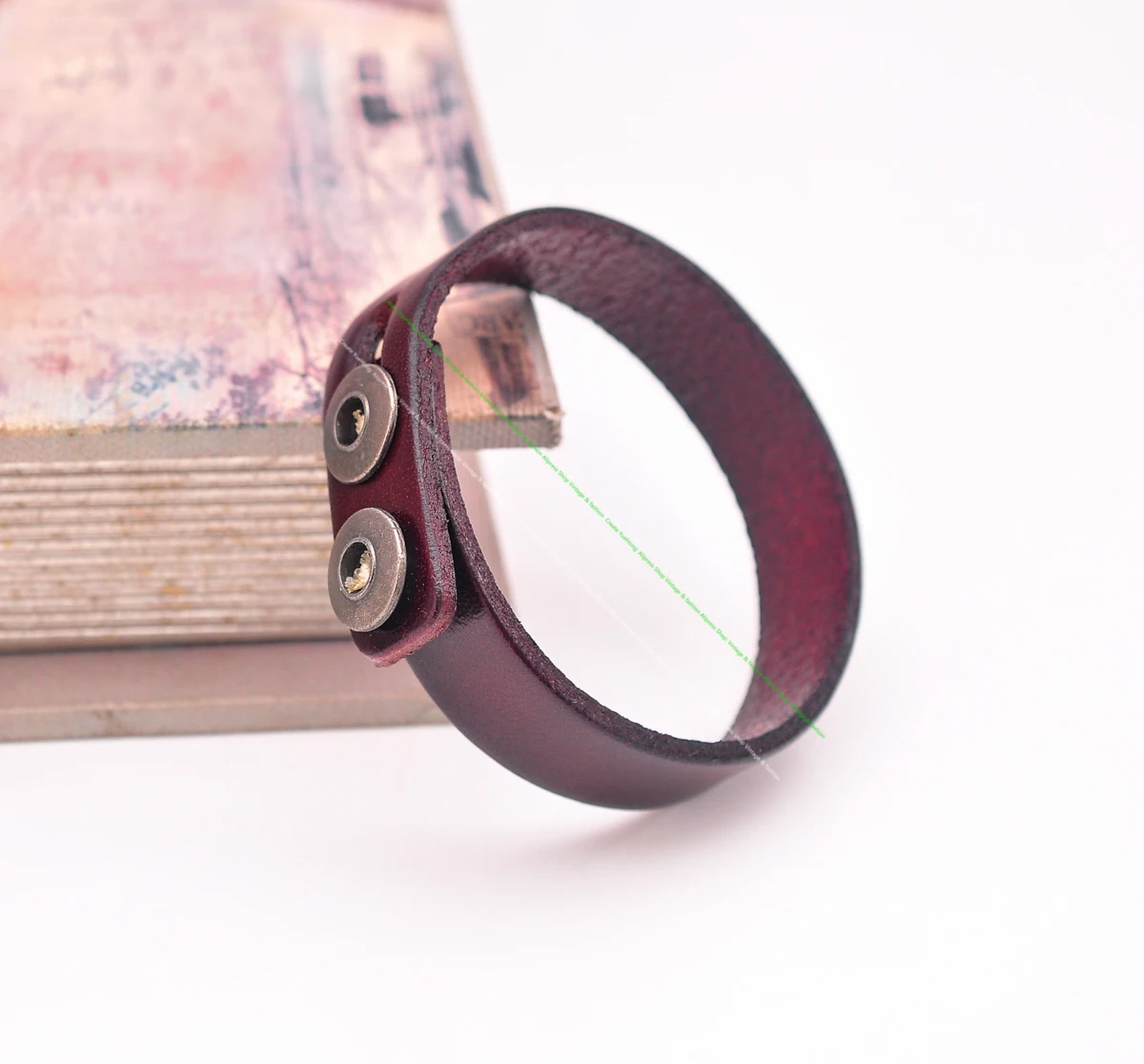 G144 коричневая милая искусственная кожа ручной работы для мужчин