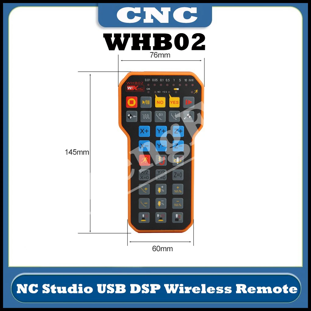 Ncstudio беспроводная ручка дистанционного управления NC Studio USB DSP CNC фрезерный станок
