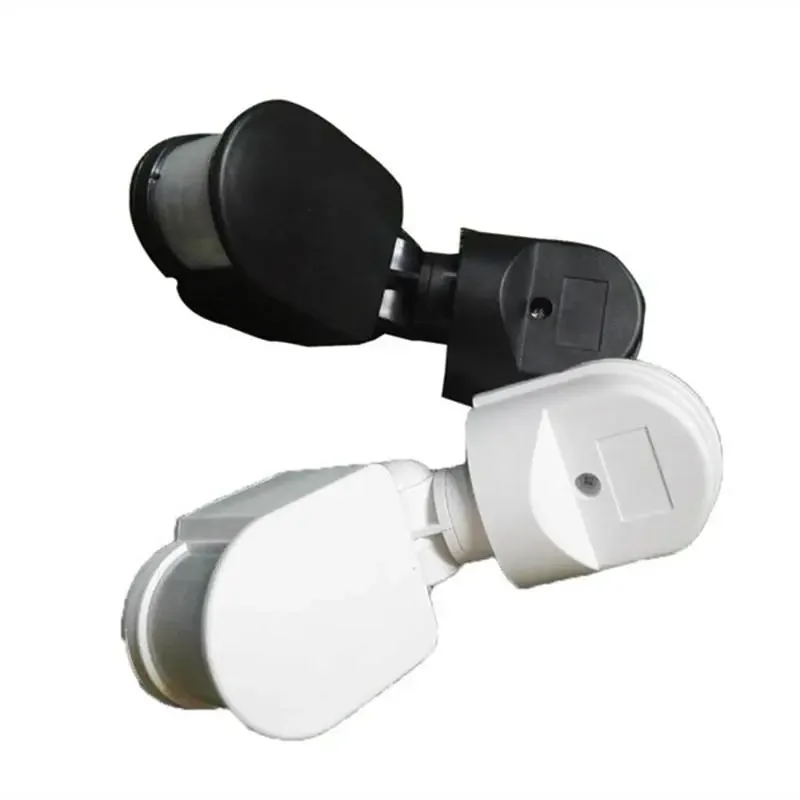 

Портативный переключатель датчиков, Пластиковый детектор, наружный датчик движения с обнаружением на 180 градусов, черный/белый