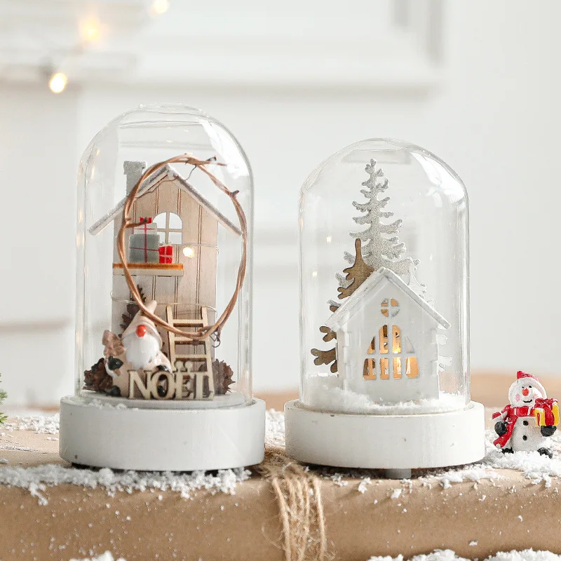 Новый светильник северного оленя в скандинавском стиле ночник украшение для