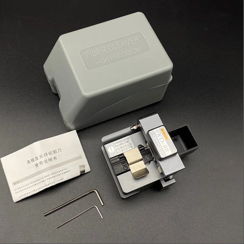New FTTH High Precision Cutting Tool XD-08 Optical Fiber Cleaver Cable Cutting Knife Fiber Cleaver Supplier In China