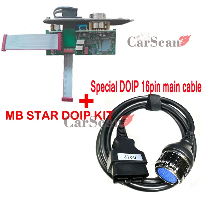 Kit DOIP for MB STAR C4 PLUS 16pin obd2 main cable For mb star c4 SD connect update function new cars test |