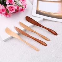 wooden sandwich spreader butter knife marmalade knife wooden tableware with thick handle high quality knife style cheese cutter