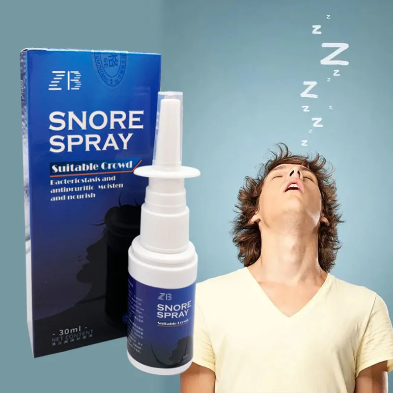 

Спрей против храпа ZB, жидкость для облегчения дыхания, спящего носа, для предотвращения храпа в горле, для ухода за здоровьем