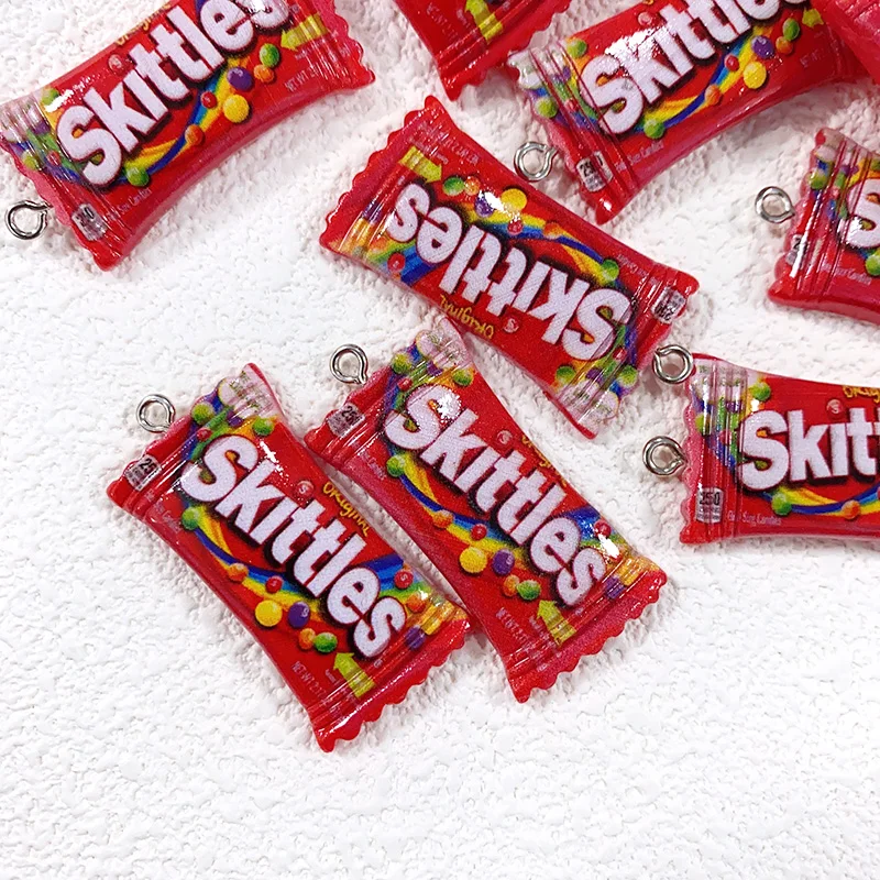 Прямоугольные шоколадные подвески 10 шт