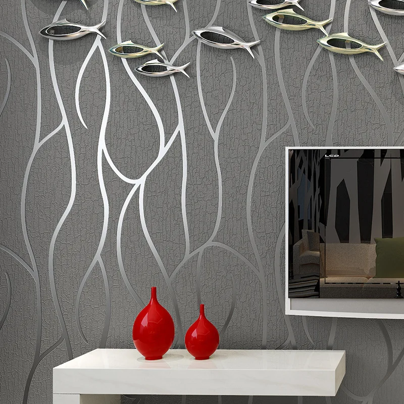 

Современные Простые 3D Изогнутые обои, высококачественные бархатные абстрактные линии, обои для спальни, гостиной