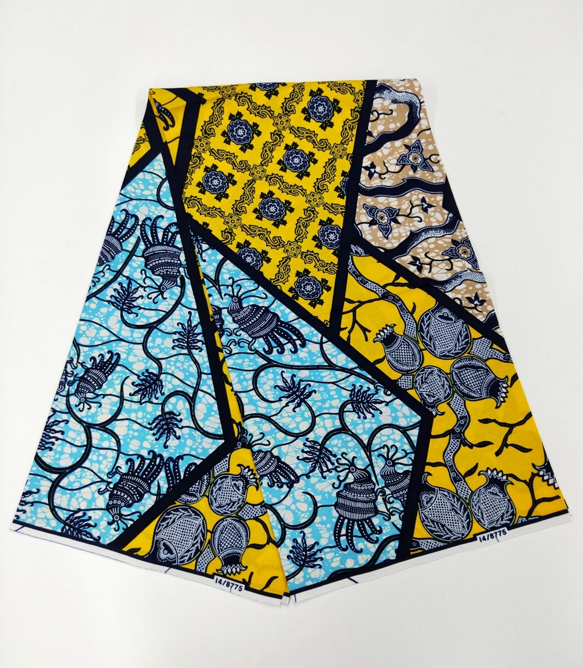 

100% хлопок, настоящий оригинальный настоящий Африканский воск Анкары, принты, ткани высокого качества 2023, новейший нигерийский батик, восковая ткань