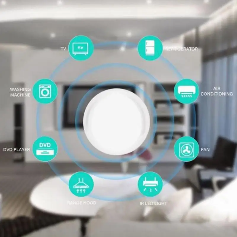 Умный пульт ДУ Tuya Универсальный ИК-пульт дистанционного управления с Wi-Fi для ТВ