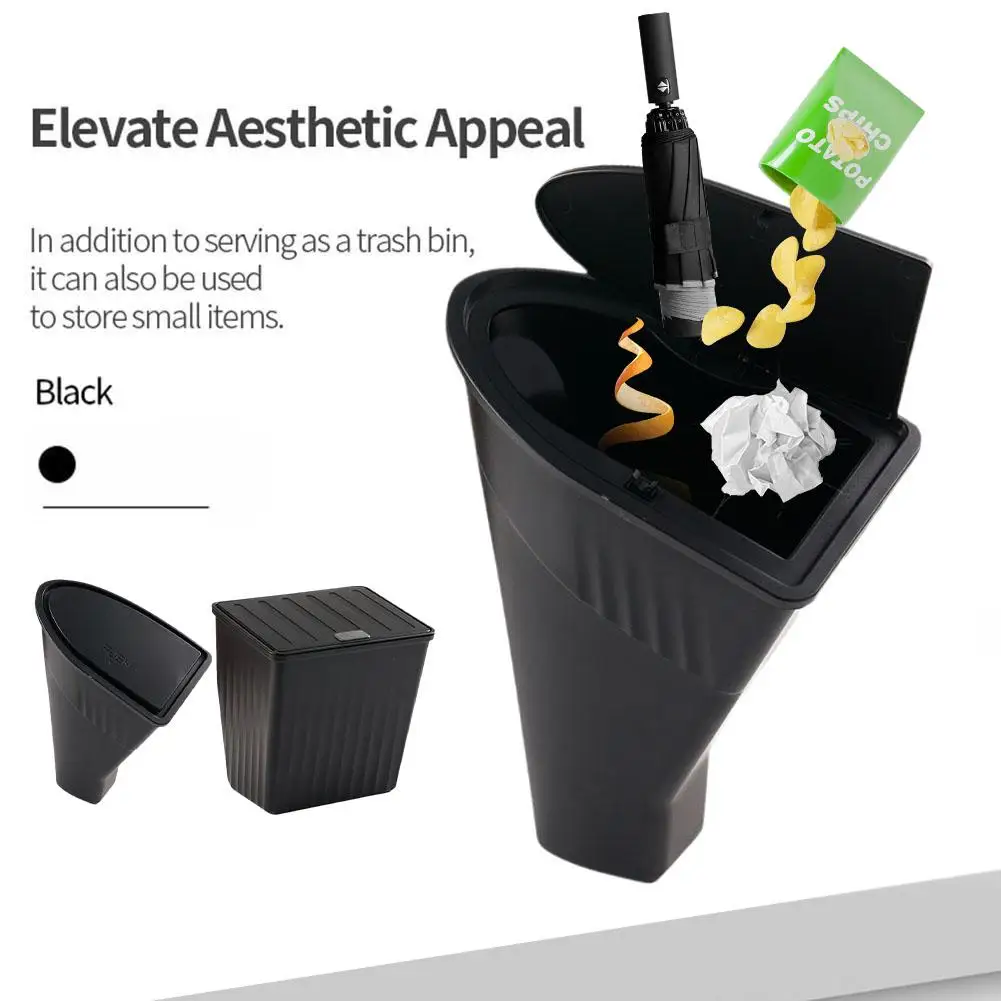 

Мусорная корзина для передней двери Tesla Y для пассажиров на заднем сиденье 2021-2023 коробка для аксессуаров для интерьера органайзер для хранения модификации W4B3