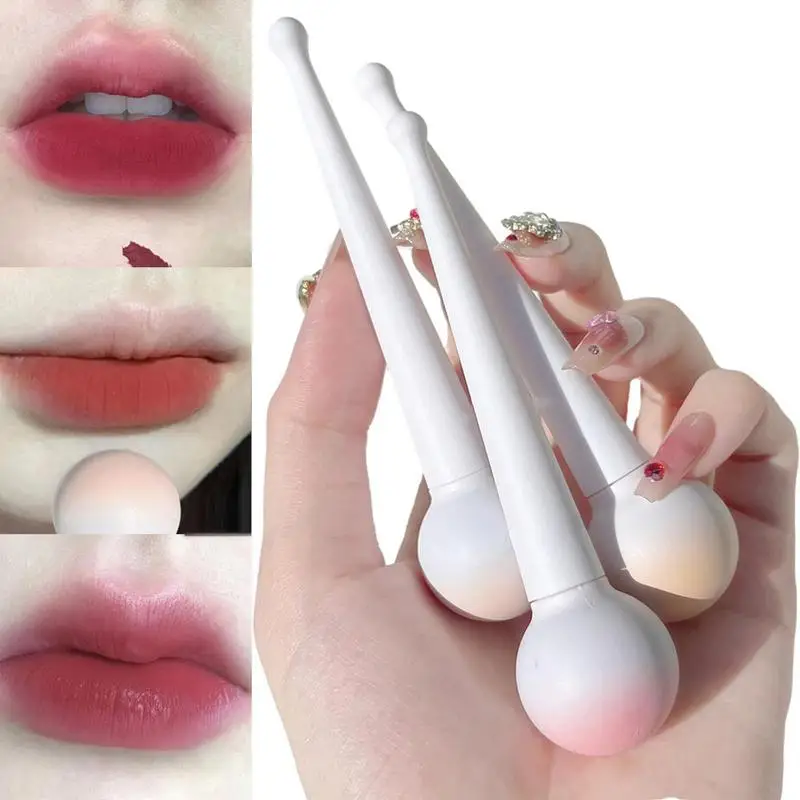 

Блеск для губ Lollipop, легко наносится, леденец, бальзам для губ и блеск для губ, новый и увлажняющий леденец, милый стиль