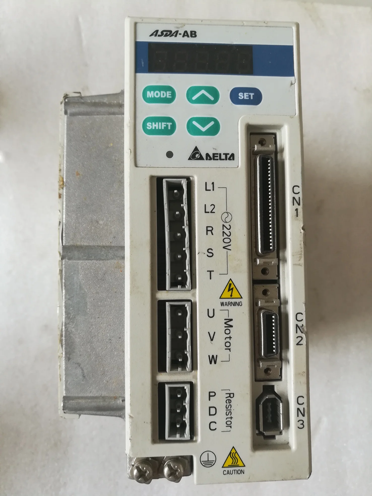 

ASD-A1021-AB servo driver , Used one , 85% appearance new , 3 months warranty , fastly shipping