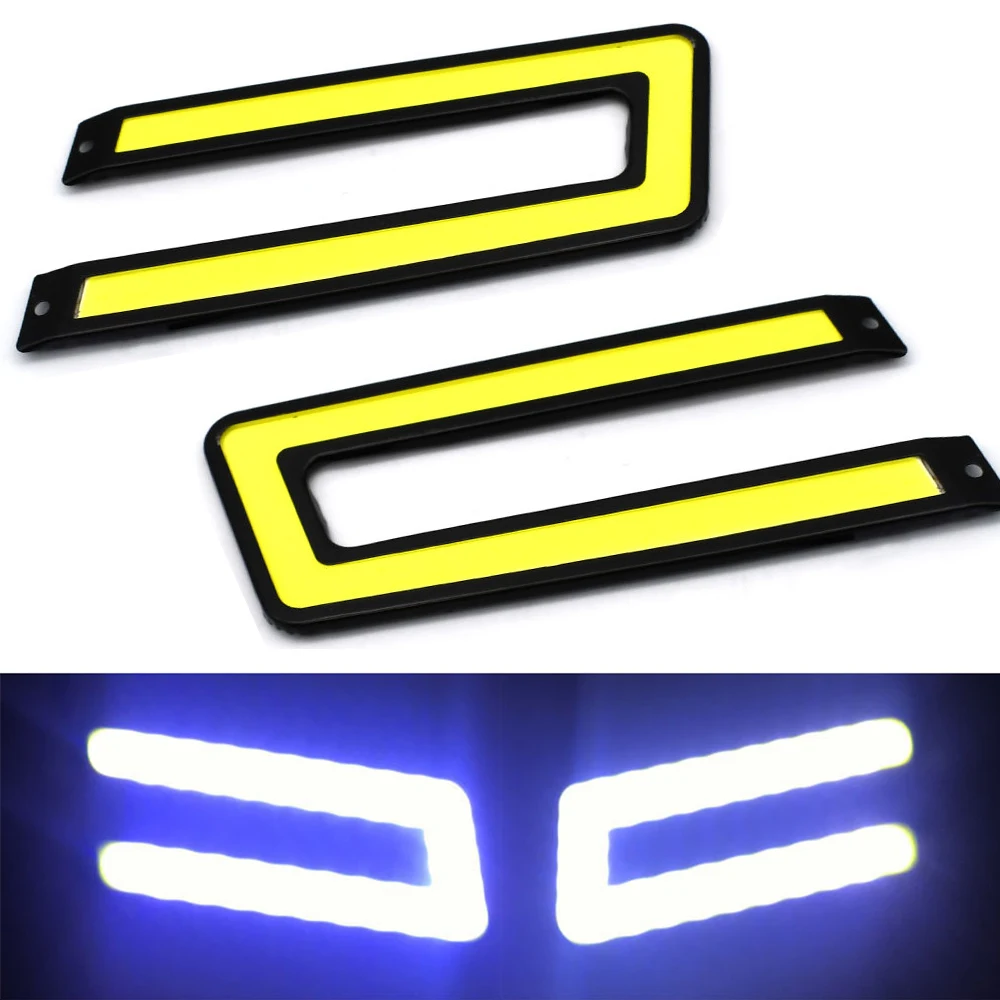 

2x Led Car Daytime Running Light For Peugeot Boxer Citroen Relay Fiat Ducato Motorhomes Vans DRL Auto Lamp Exterior Accessories