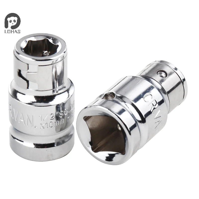 Адаптер для розетки с храповым механизмом 1/2/8/10 мм