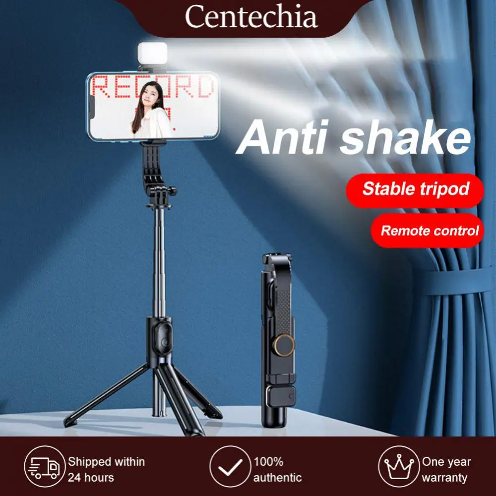 

Tripod Telescopic Selfie Stick Portable For Phone Wireless Handheld Smartphone Mount Wireless Live Broadcast Bracket