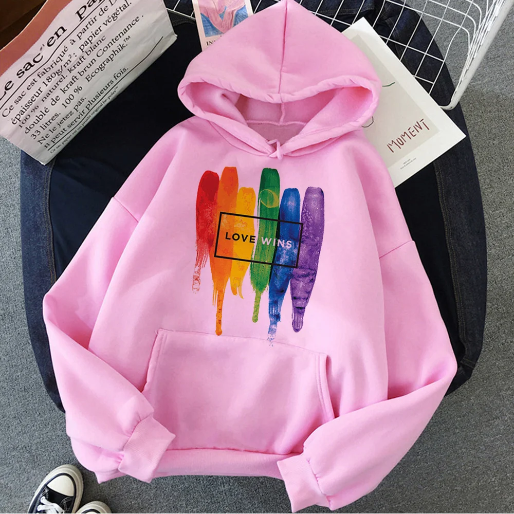 

Pride Lgbt Lgbtq hoodies women Korean style y2k aesthetic sweat y2k vintage hoddies female 90s tracksuit
