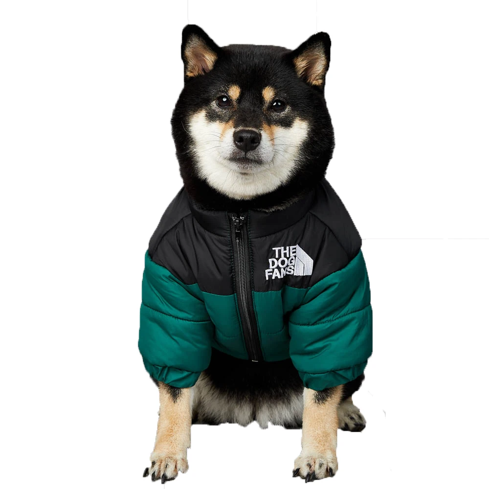 

Hot-selling Luxury designer Solid raincoat dog outdoor waterproof dogs Winter jacket Coat warm clothes