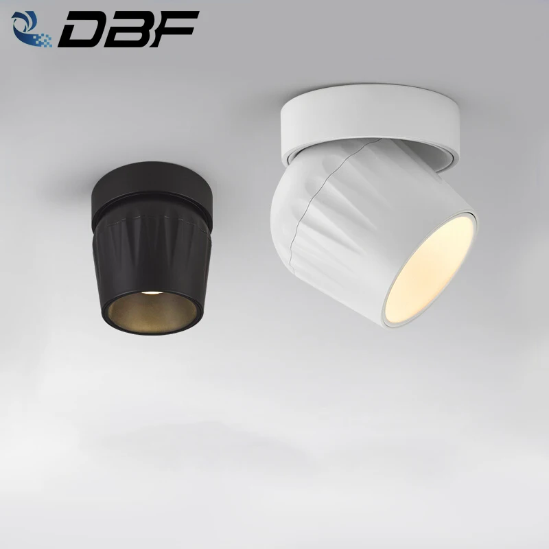 

Surface Mounted Led Downlight 12W 10W 7W Side Guide Light Lamp for Ceiling Spot Lights 220V Led Lights Ceiling Fixtures Lighting
