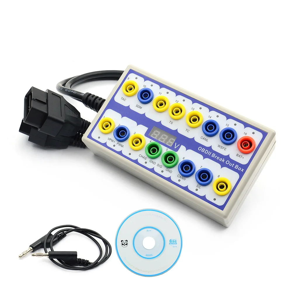

OBDII Protocol Detector & Break Out Box OBD2