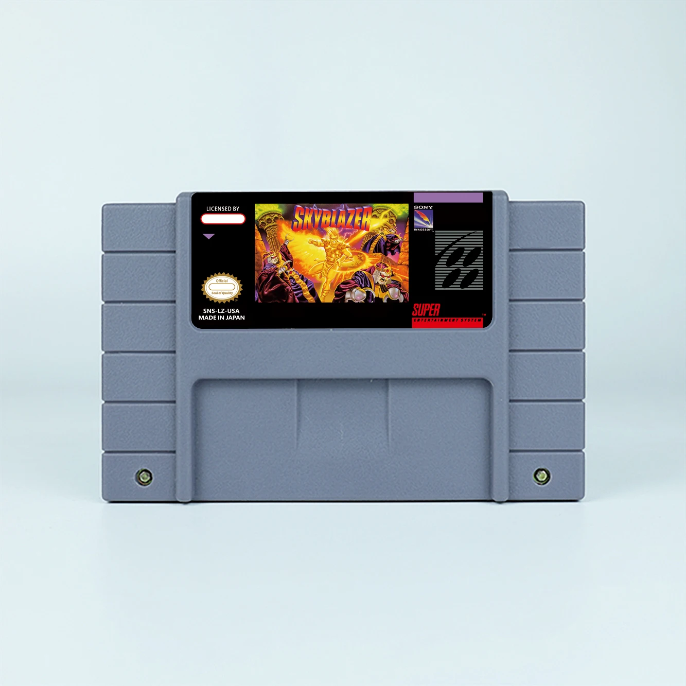 Фото Экшн-игра Skyblazer для 16-битной игровой карты SNES для США, версия NTSC, игровая консоль SNES для Nintendo №1