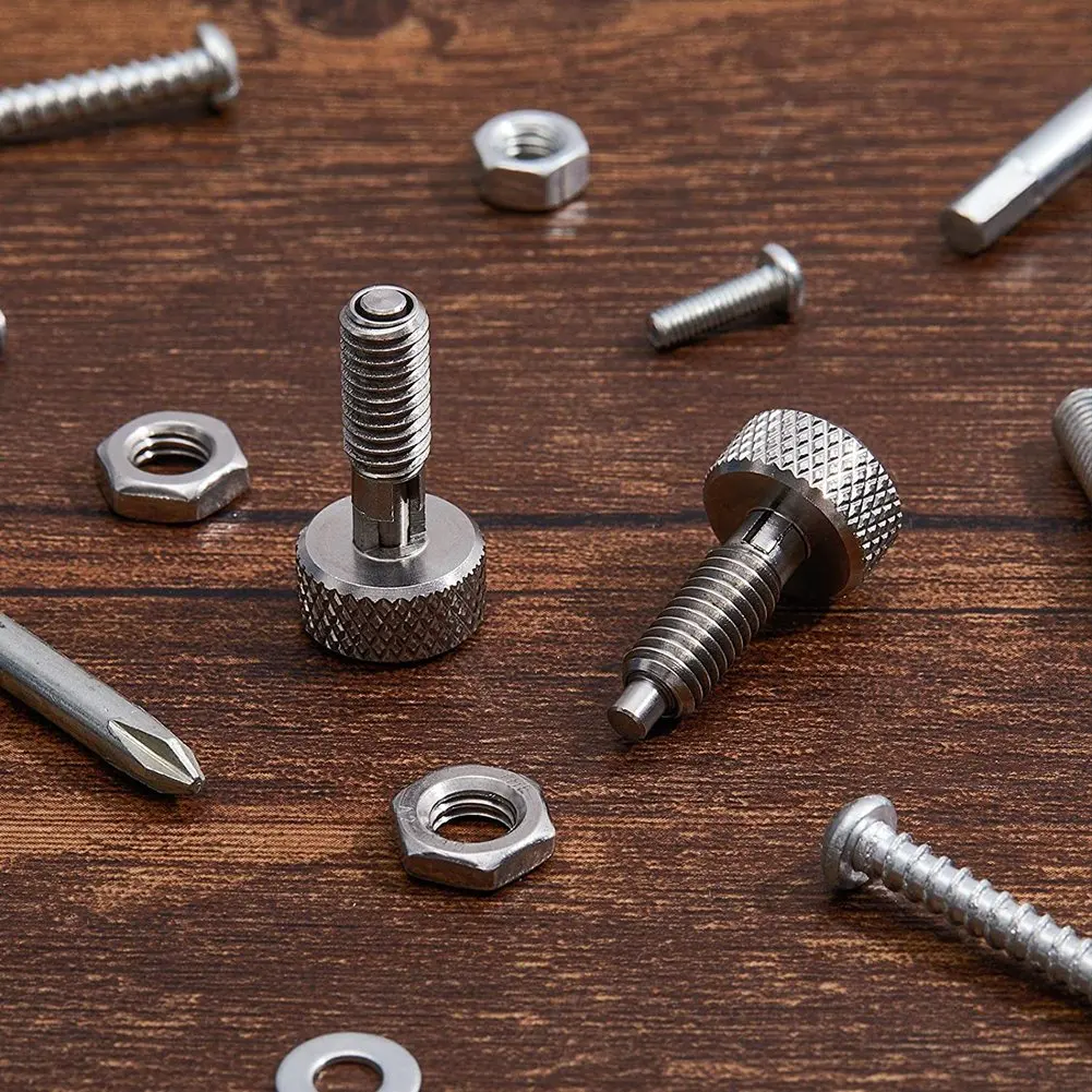 Ручной выдвижной пружинный Плунжер с накатанной ручкой блокировка из