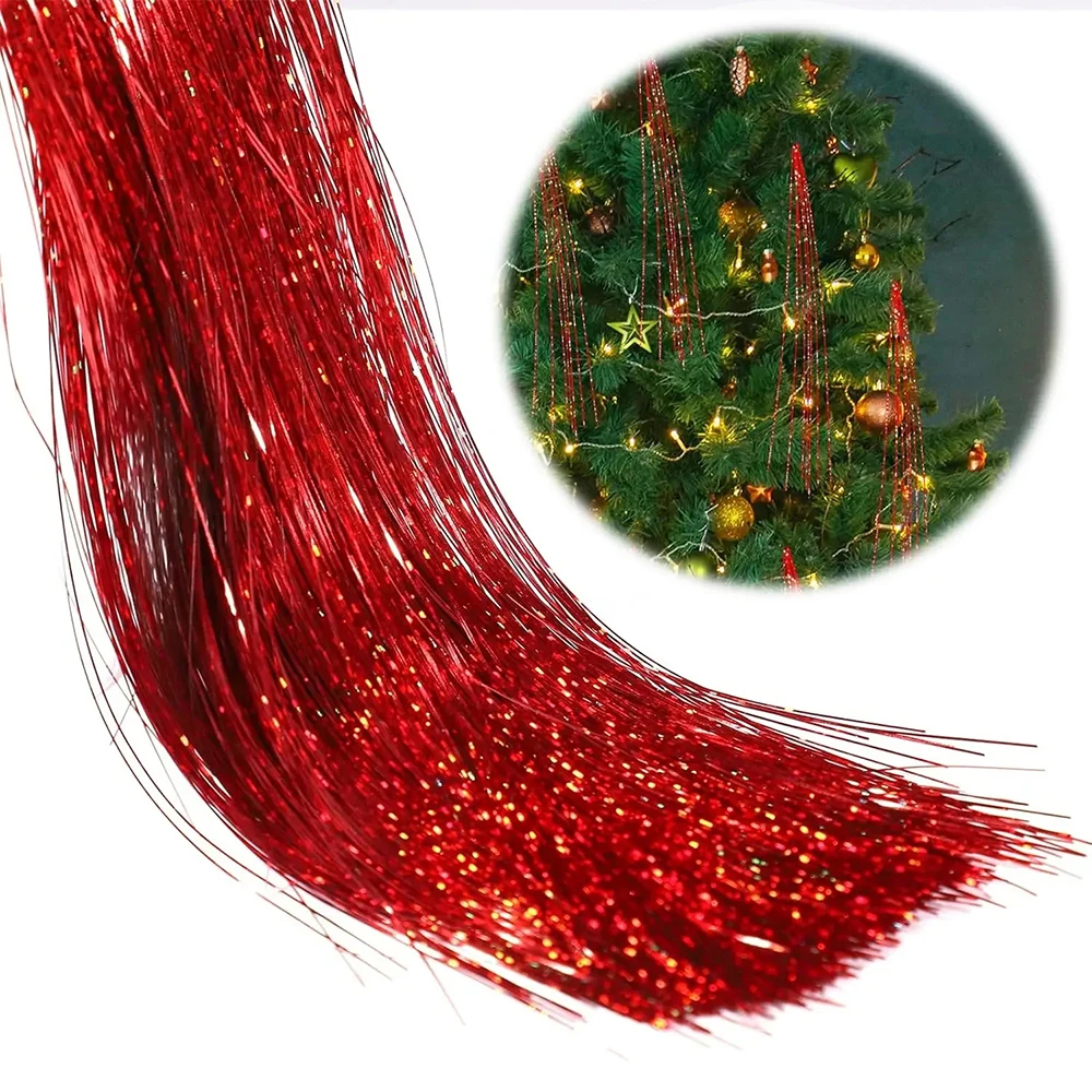 

Рождественская мишура Surpsea золотая 3000 нитей