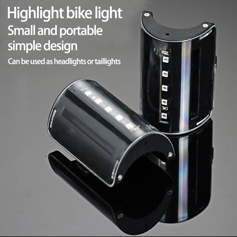 

ZK30 Touch Bike Taillight Mountain Bicycle Rear Light Bike Light MTB Cycling Bicycle Light Rechargeable Lamp Bike Accessories