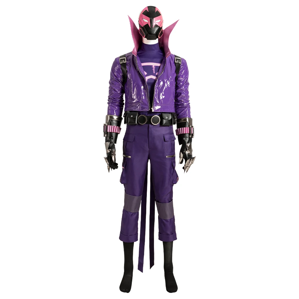 

Spider Cosplay Costume Superhero Cosplay with Coat Tops Pants Mask Spider Full Suit Halloween Masquerade Party Outfits