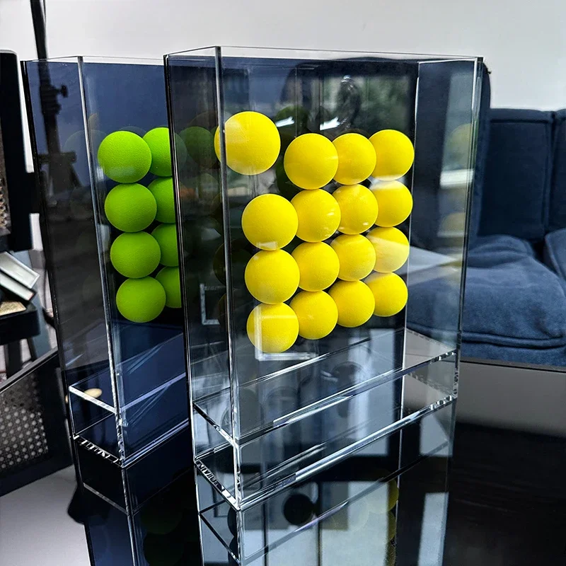 Современный акриловый шарик из губки декоративная живопись креативный орнамент