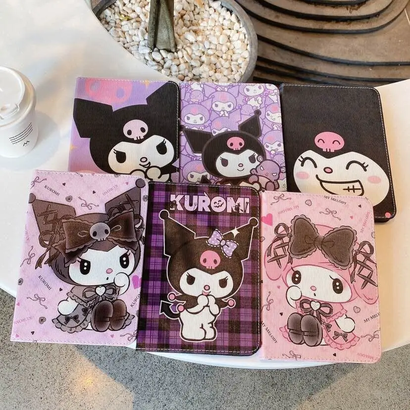 

Kuromi MyMelody for IPad Air 2021 10.2 Case Mini 6 Air 4 10.9 Silicone Protective Case IPad Pro11 Inch Y2k Girl Gift Sanrio
