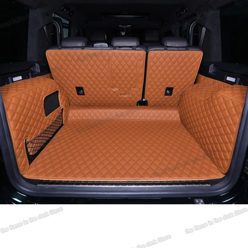 Коврик для багажника автомобиля из кожи для Mercedes Benz G500 G550 G63 65 AMG 2018 2019 2020 2021 2022 W463 G Class G464 On.