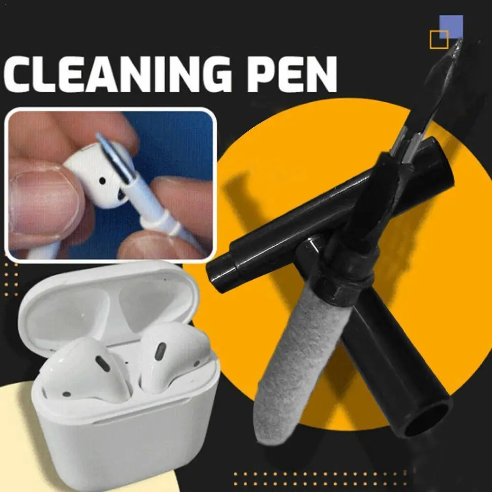 

Bluetooth Earbuds Cleaner Pen Earphones Cleaner Suitable For Airpods Headset Keyboard Phone And Camera Lens Cleaning Brush