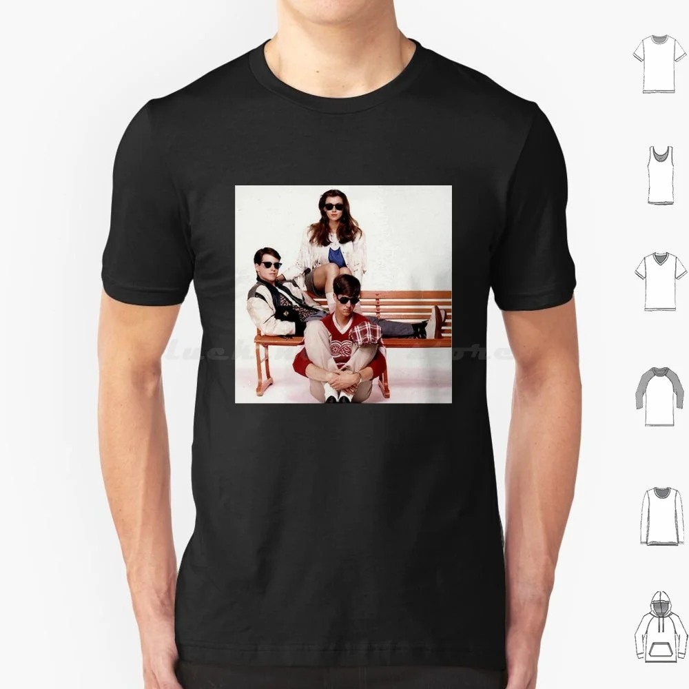 Футболка большого размера из 100% хлопка с надписью на день отпуска Ферриса