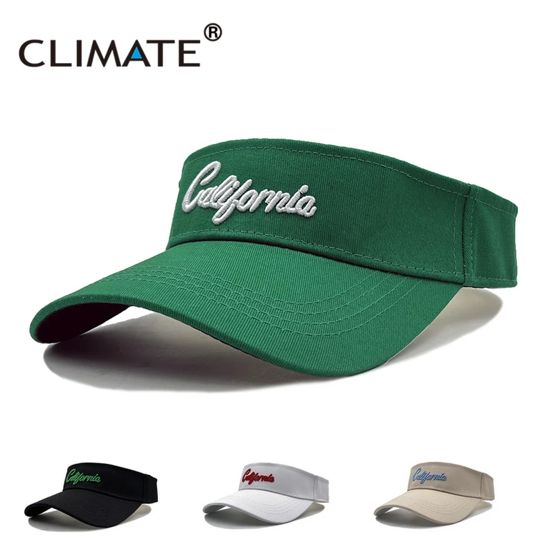 

Шляпа с козырьком от солнца CLIMATE California, Пляжная летняя кепка, крутая красочная Солнцезащитная шляпа, Женская Регулируемая шляпа от солнца дл...