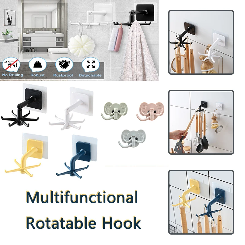 

Складные крючки, вращающиеся на 360 градусов, 2 шт.