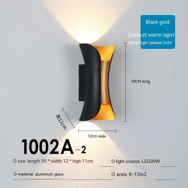 

Уличная настенная лампа, водонепроницаемый светильник в скандинавском ретро стиле, IP65, для сада, двора, наружной стены, коридора, прихожей, гаража